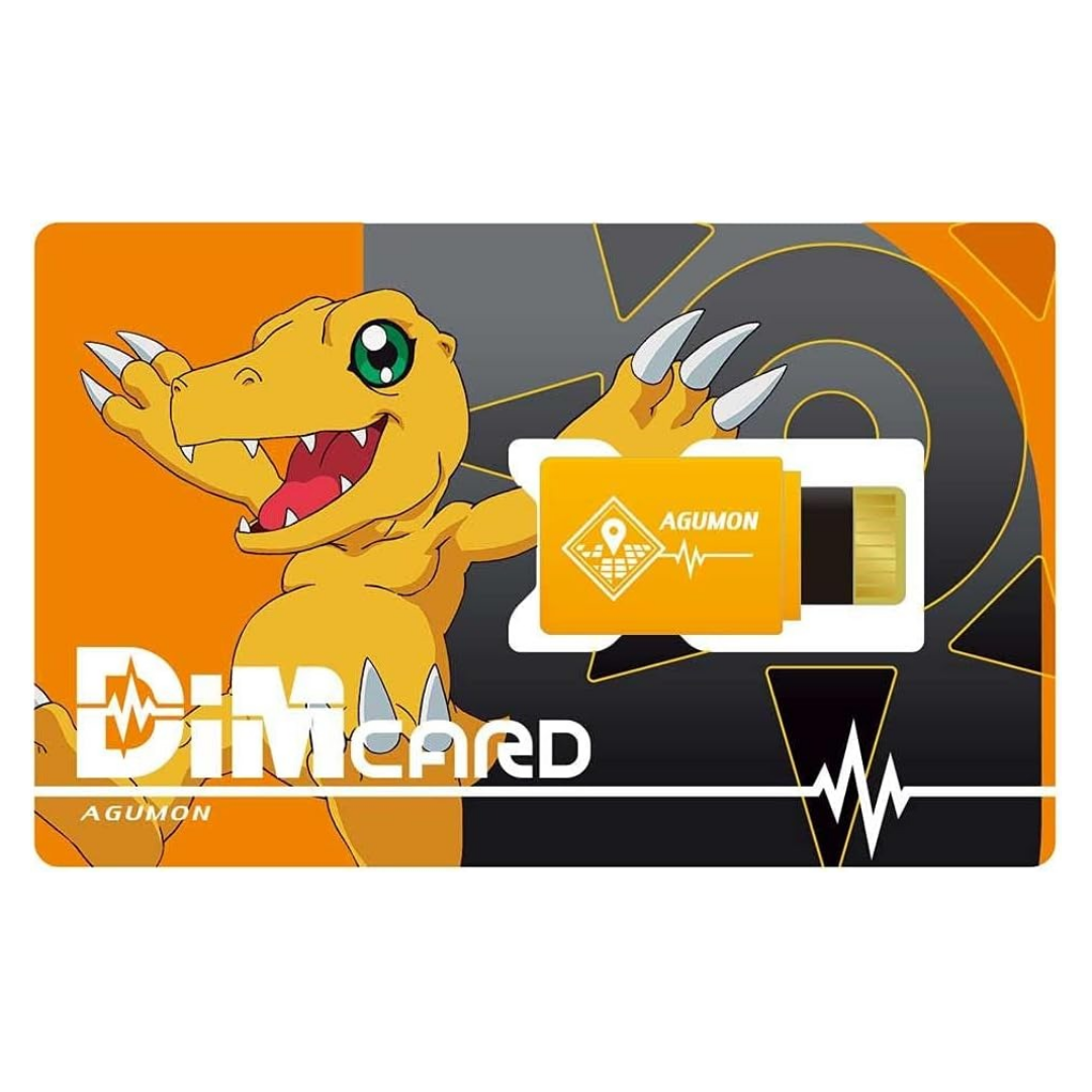 Bandai | Dim Card Set EX Agumon & Gabumon | Digimon Adventure