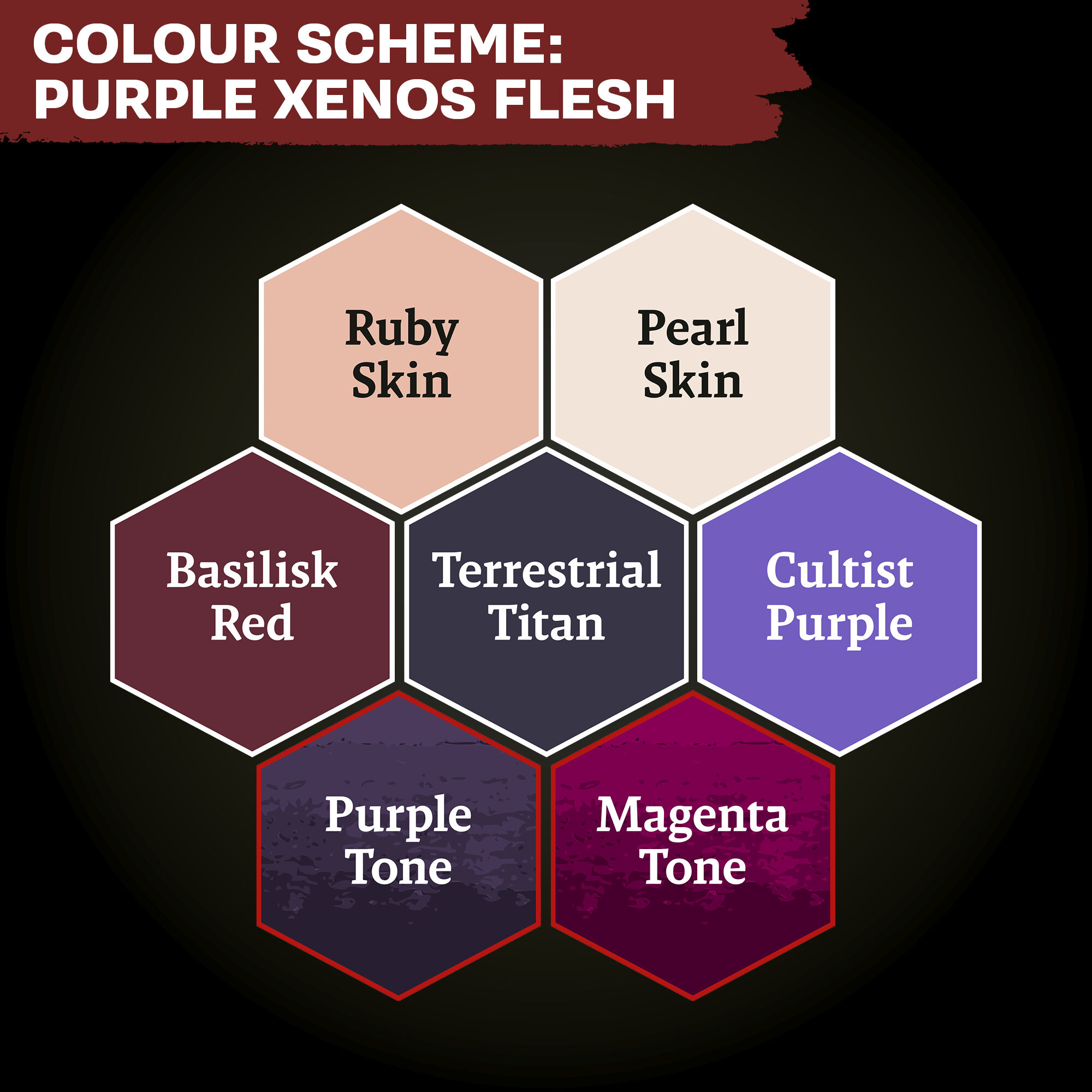The Army Painter | Purple Xenos Flesh | Combat Se7ens: Army Paint Set