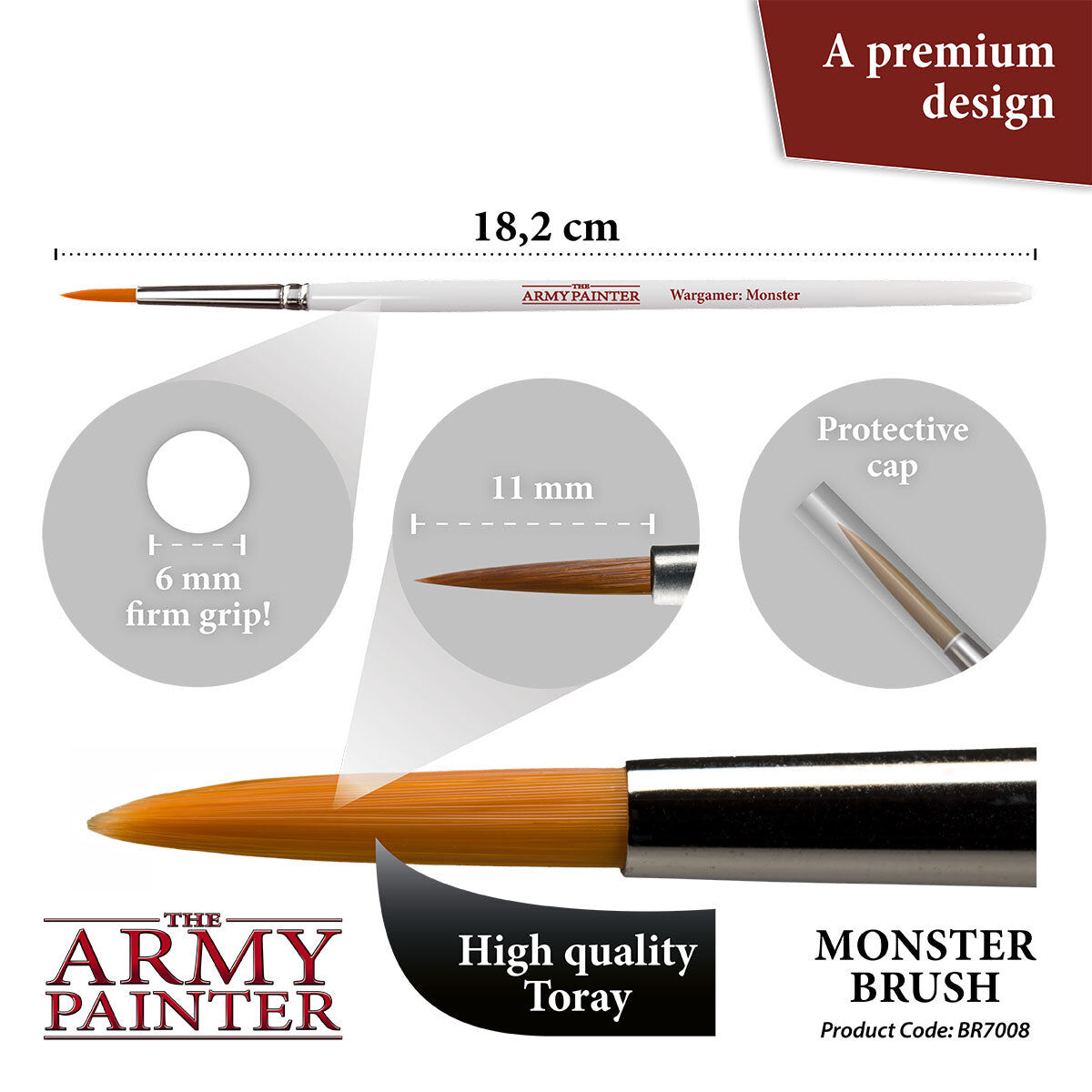 The Army Painter - Monster - Wargamer Brush
