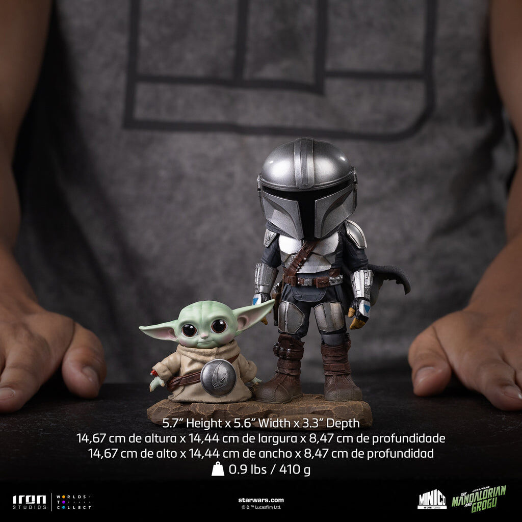 Iron Studios | Mandalorian and Grogu | Mandalorian and Grogu Movie MiniCo