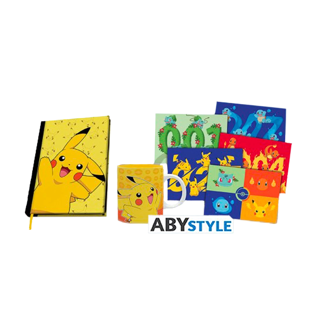 Abysse: Pokémon Giftset - A5 Notebook, Mug320ml, Postcards 