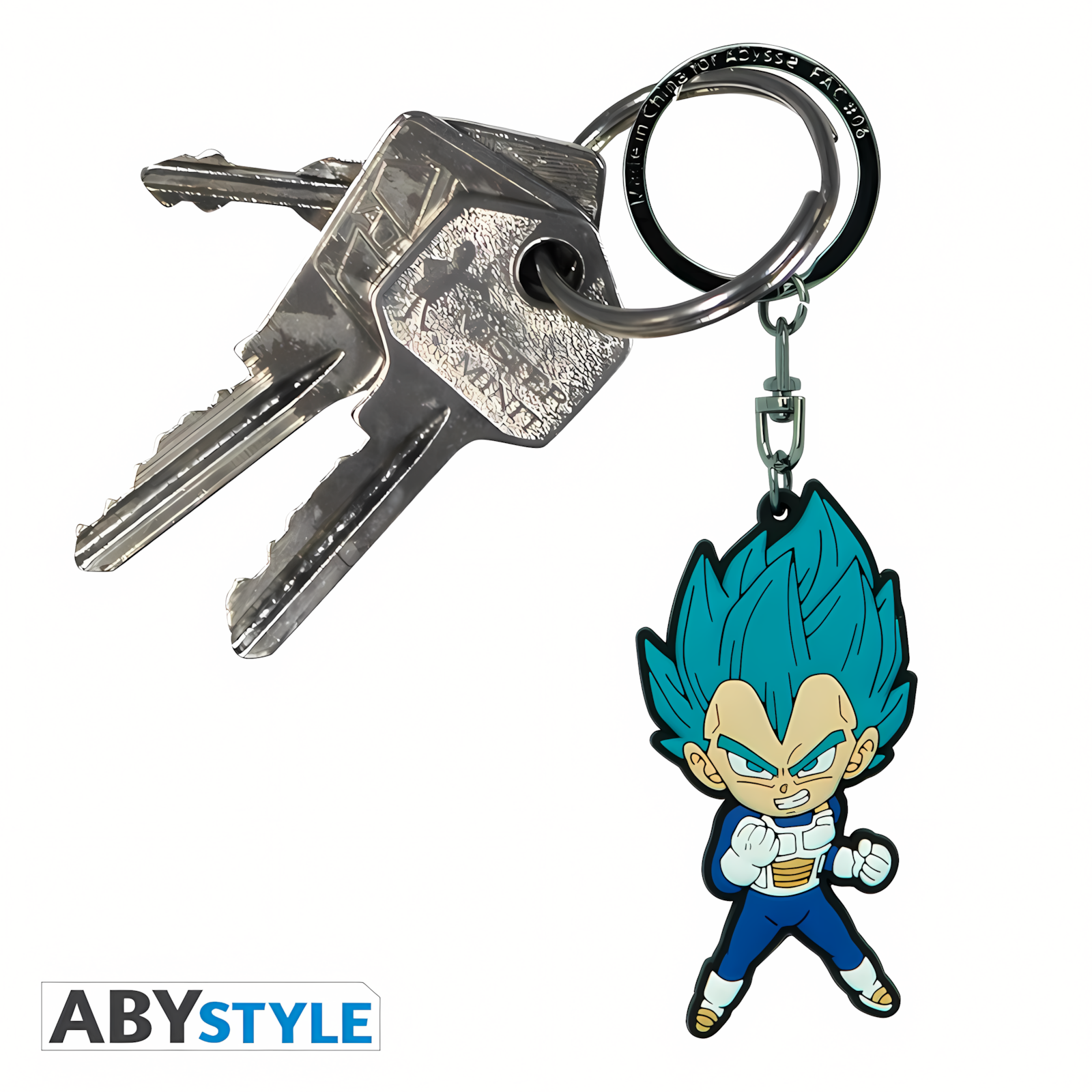 Dragon Ball Super - PVC Keychain - Vegeta Saiyan Blue