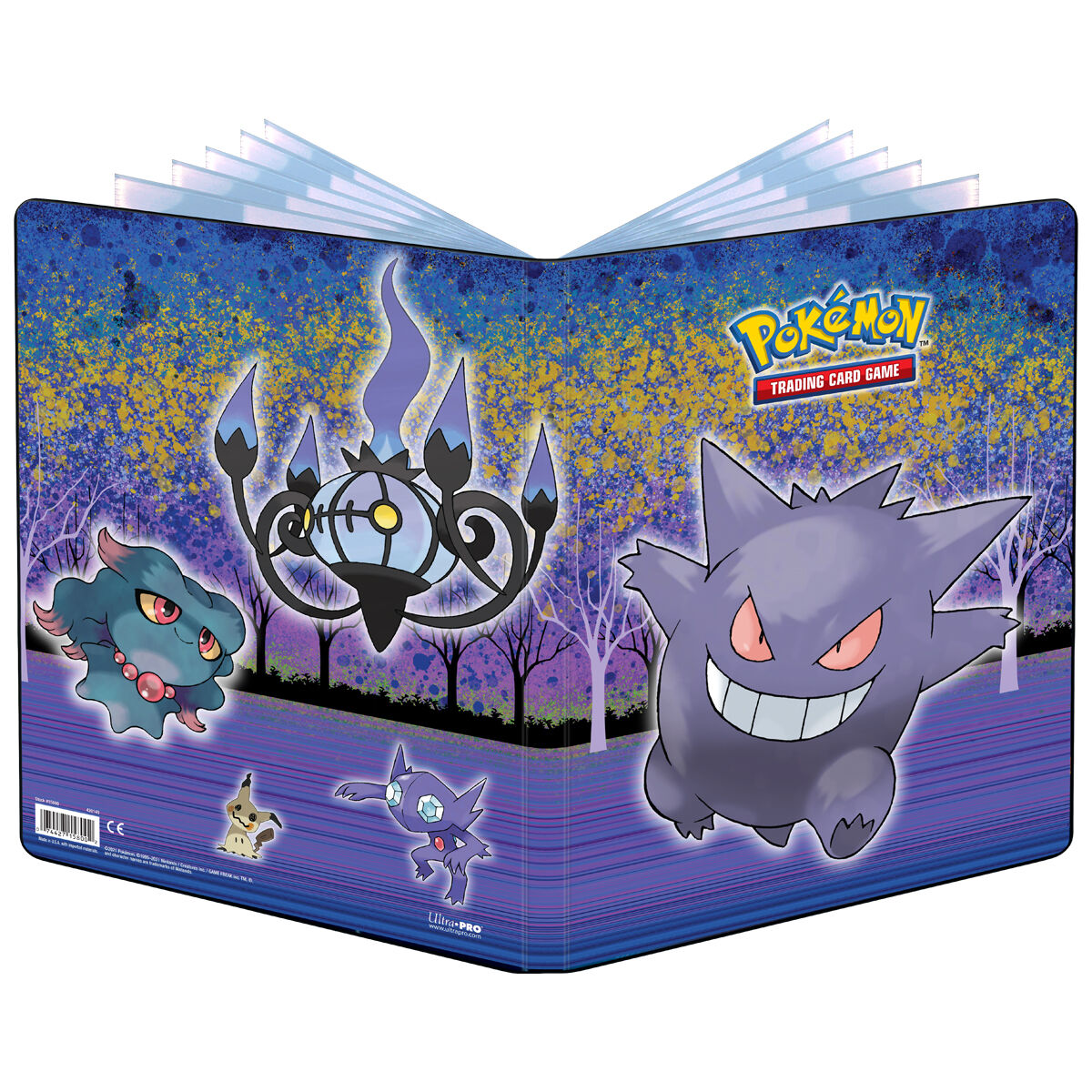 Ultra Pro | Gallery Series Haunted Hollow | 9-Pocket PRO-BINDER for Pokémon