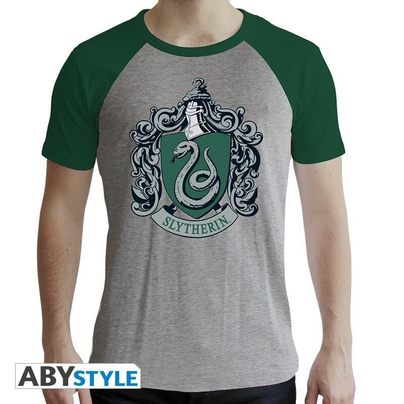 Abysse: Harry Potter - Premium T-Shirt Herren (L) - Slytherin