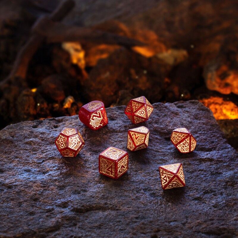 Q Workshop | Jewels | Dwarven Dice Set