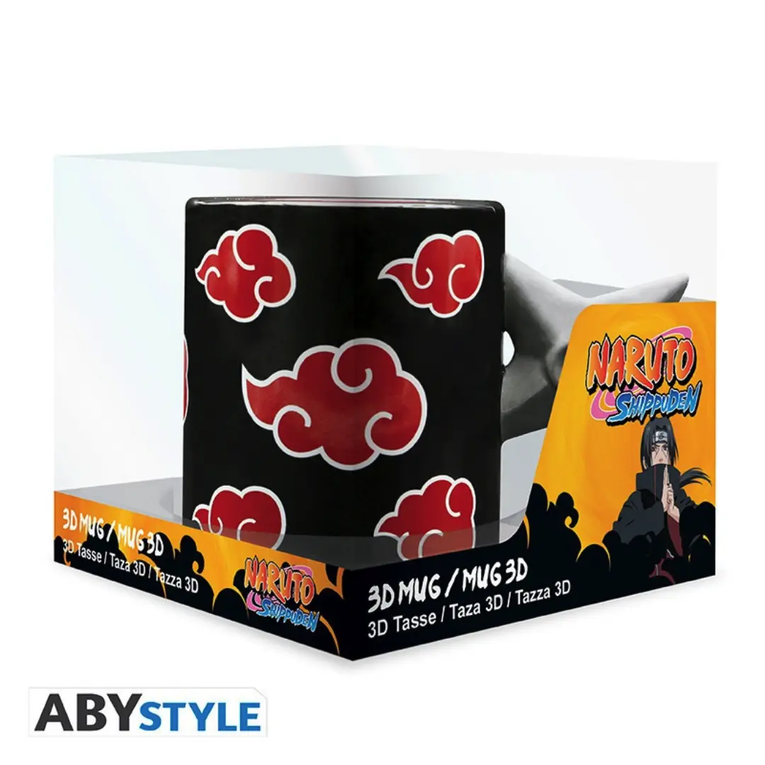 Abysse | Naruto Shippuden | Shuriken Akatsuki 3D Handle Mug