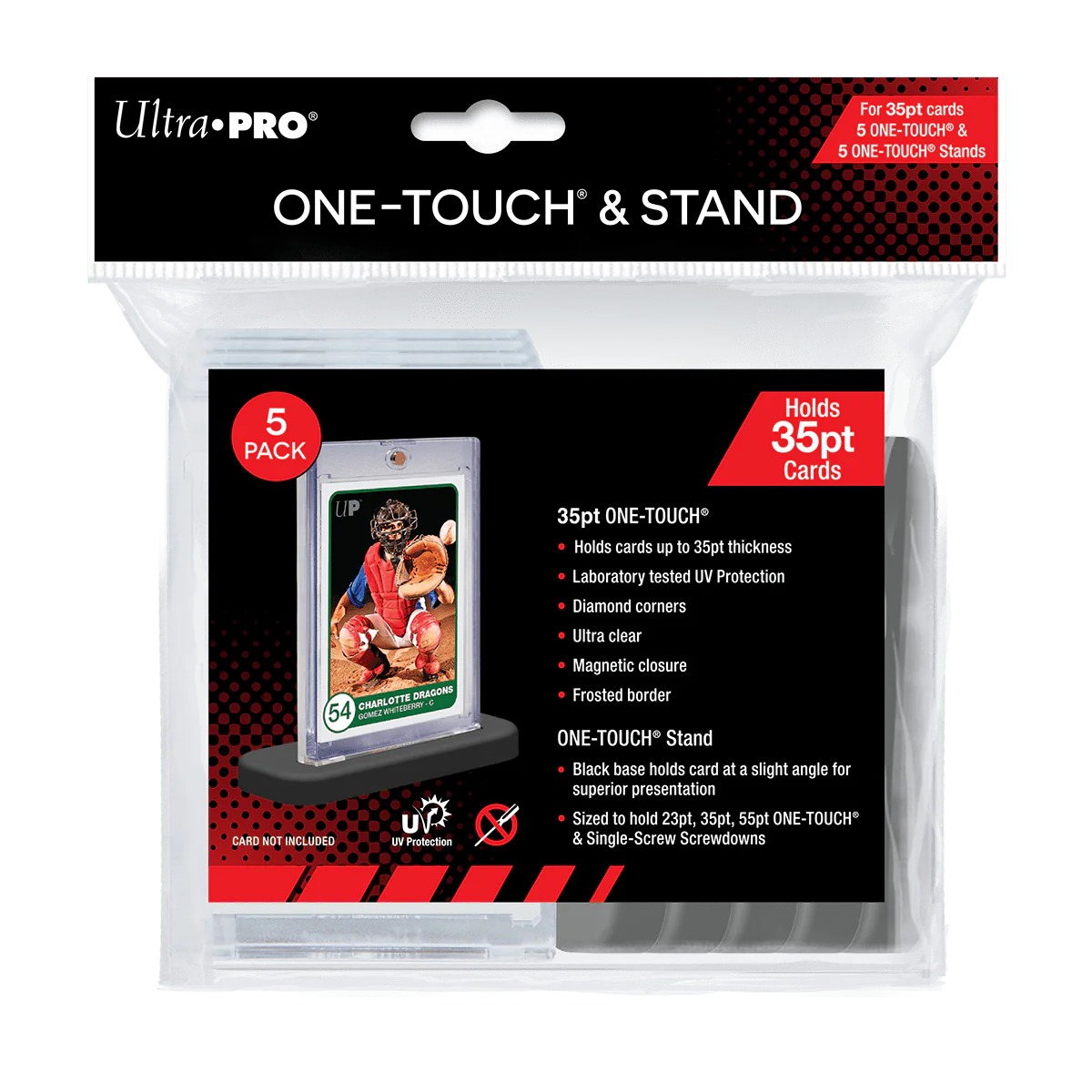 One Touch Magnetic Cardholder Stand