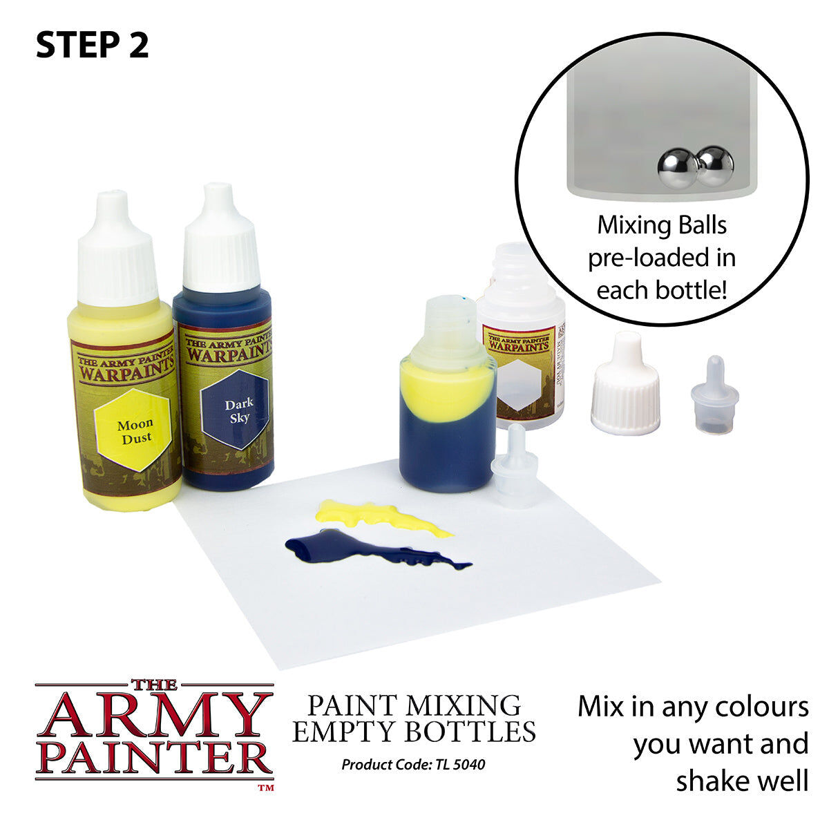 The Army Painter | Paint Mixing | Empty Bottles