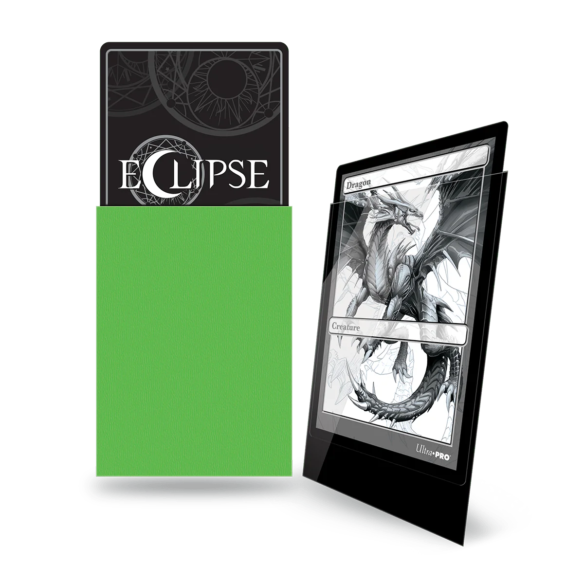 Ultra Pro - Eclipse Gloss Standard Sleeves: Lime Green