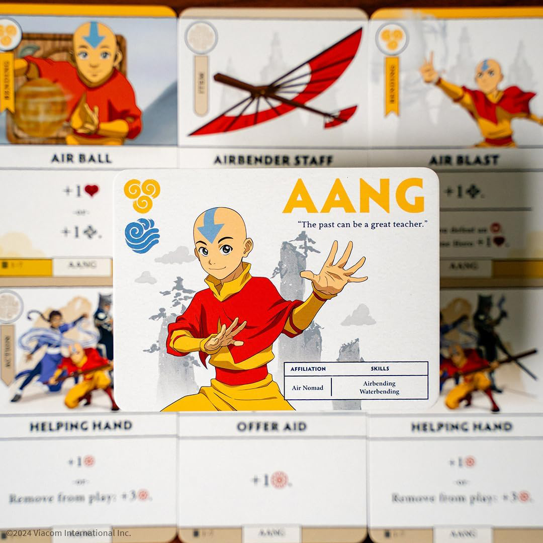 Usaopoly | Avatar Last Airbender - Aang's Destiny | Card Game
