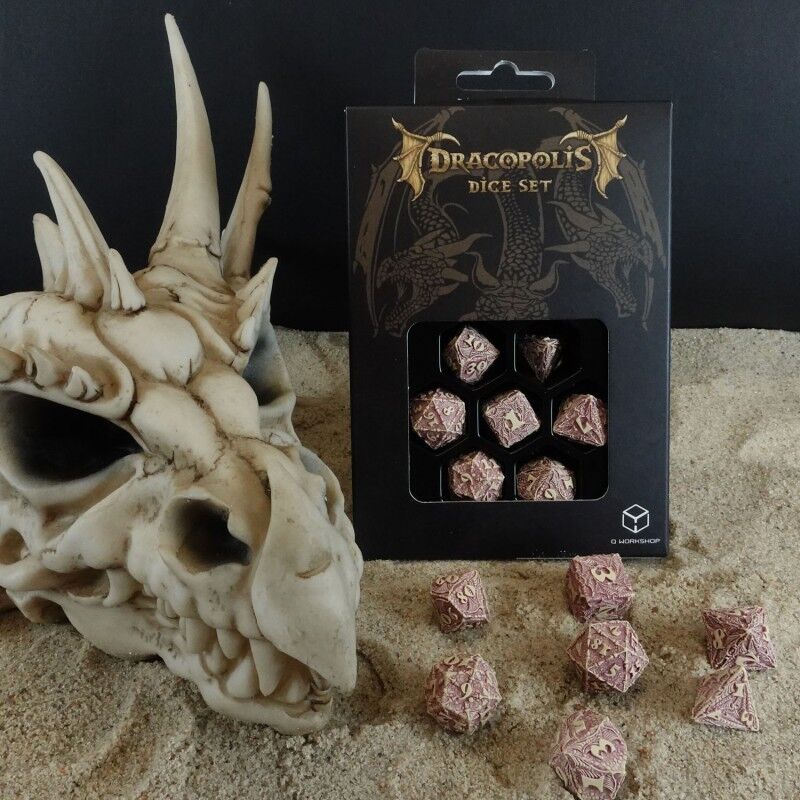 Q Workshop | The Yucatan Featherwing | Dracopolis Dice Set