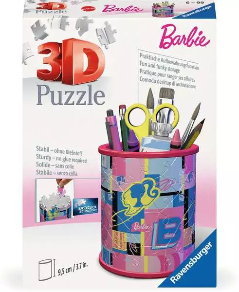 Ravensburger | Barbie Stiftehalter | 3D Puzzle