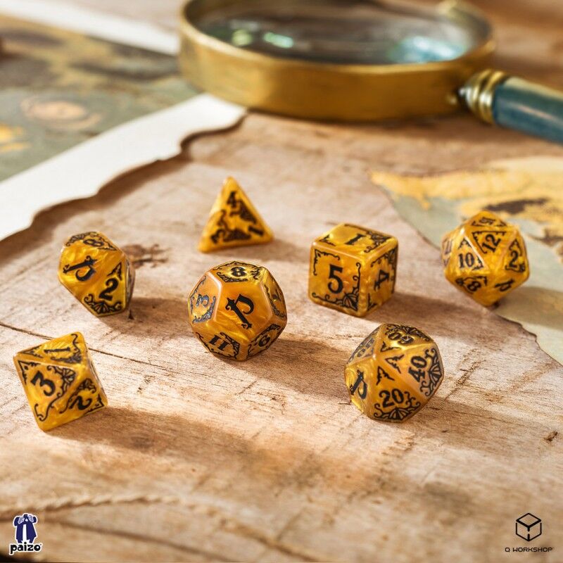 Q Workshop | Azlant | Pathfinder Dice Set
