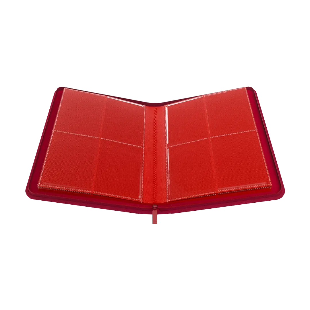Gamegenic - Portfolio Zip-Up Album 8-Pocket Stil: Rot