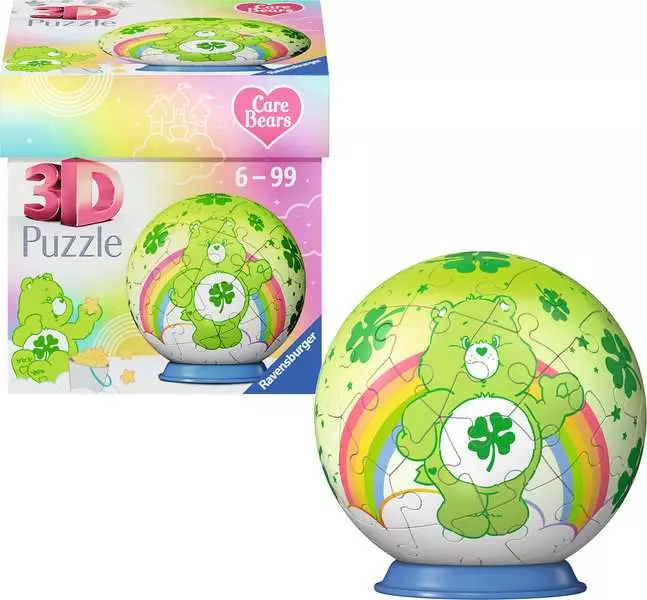 Ravensburger | Care Bears Good Luck Bear | 3D Puzzle Ball