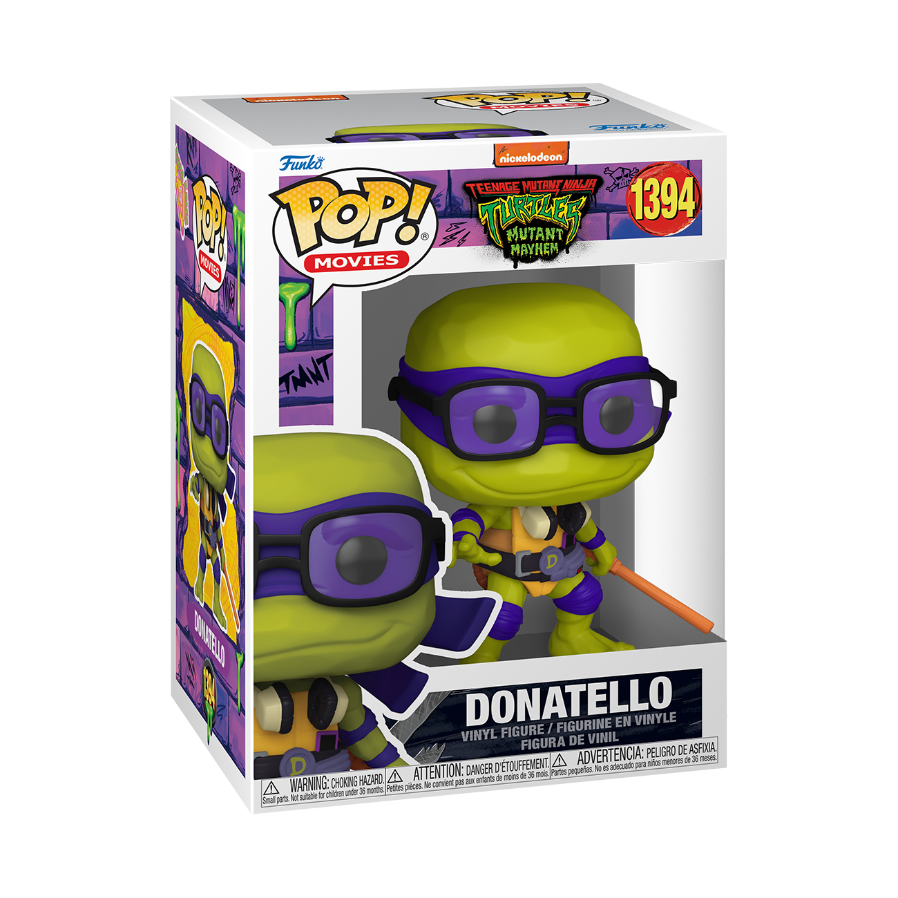 POP Vinyl: Donatello (Mutant Mayhem) - Teenage Mutant Ninja Turtles: Mutant Mayhem