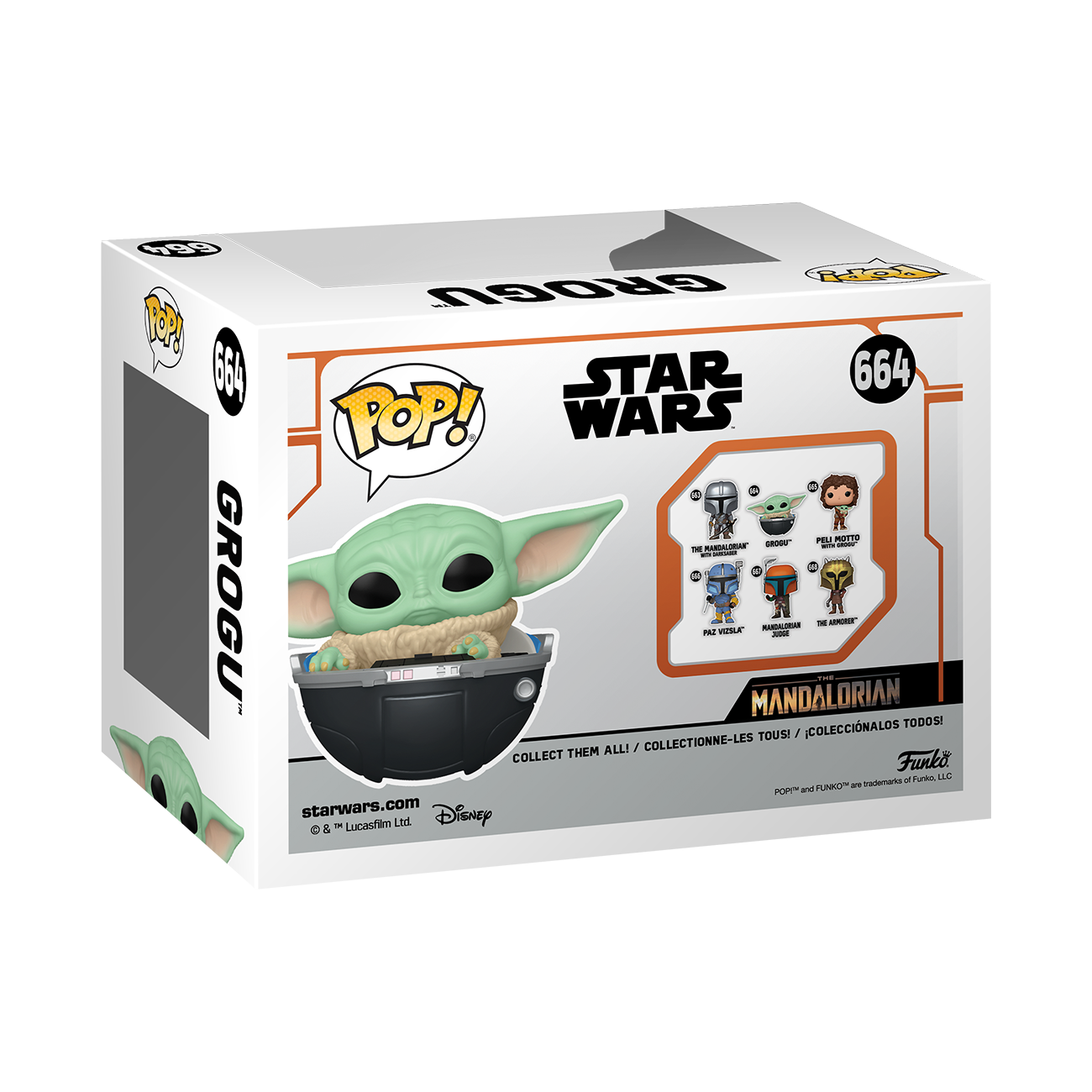 POP! Star Wars: Grogu in Hovering Pram - The Mandalorian