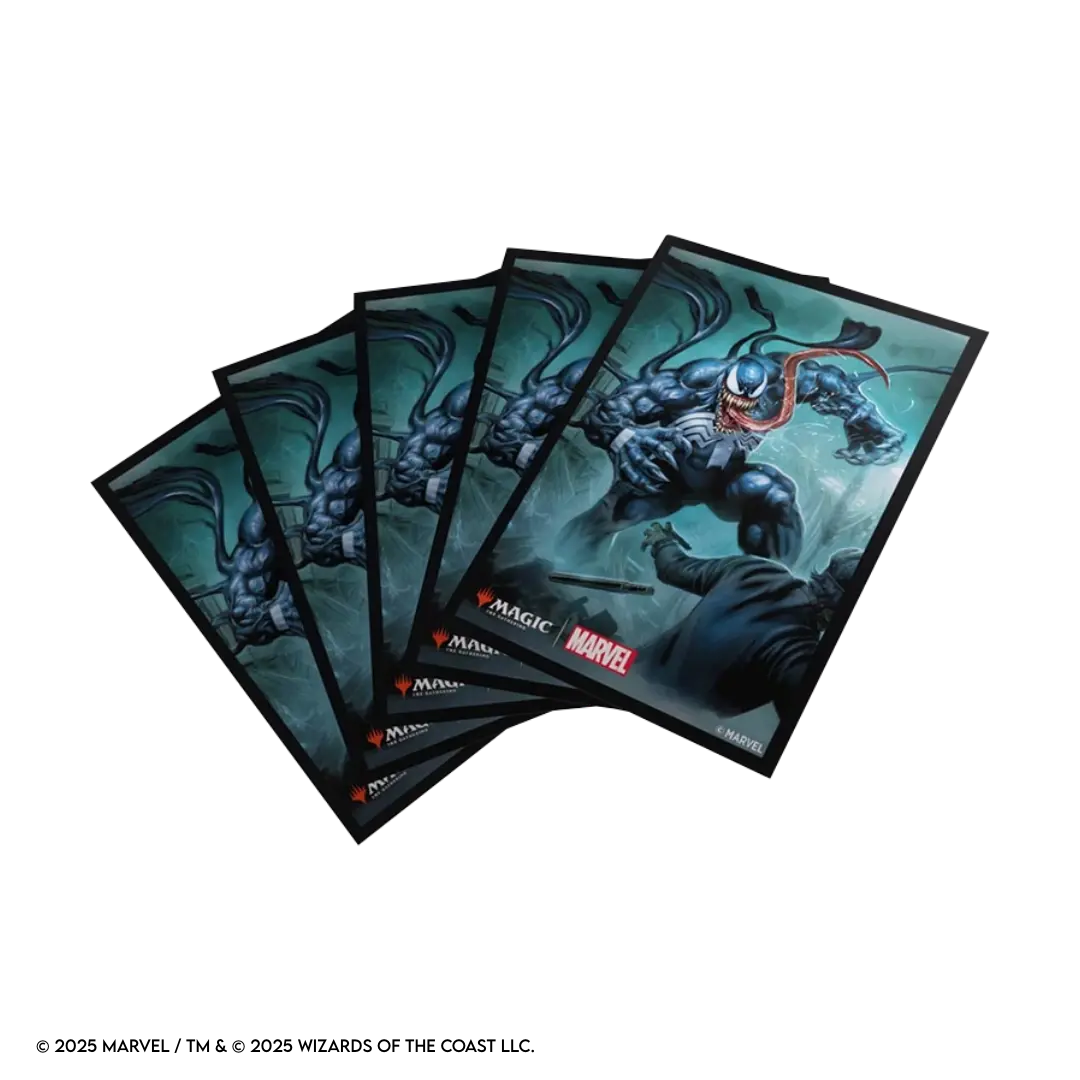 Gamegenic | Magic The Gathering - Spider-Man / Venom | Premium Art Sleeves (105 Stück)