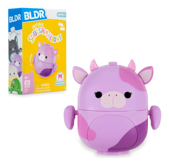 Squishmallows | BLDR Building Set | 2" Figure Assortment (INTL)