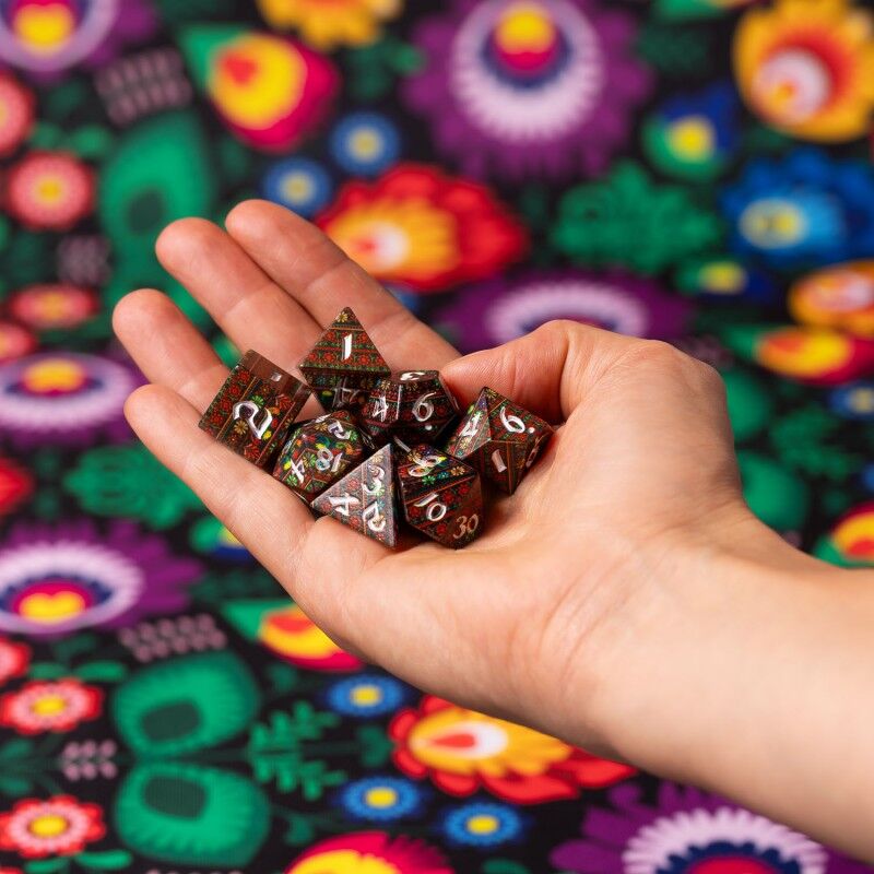 Q Workshop | Krajka | Full Art Dice Set™