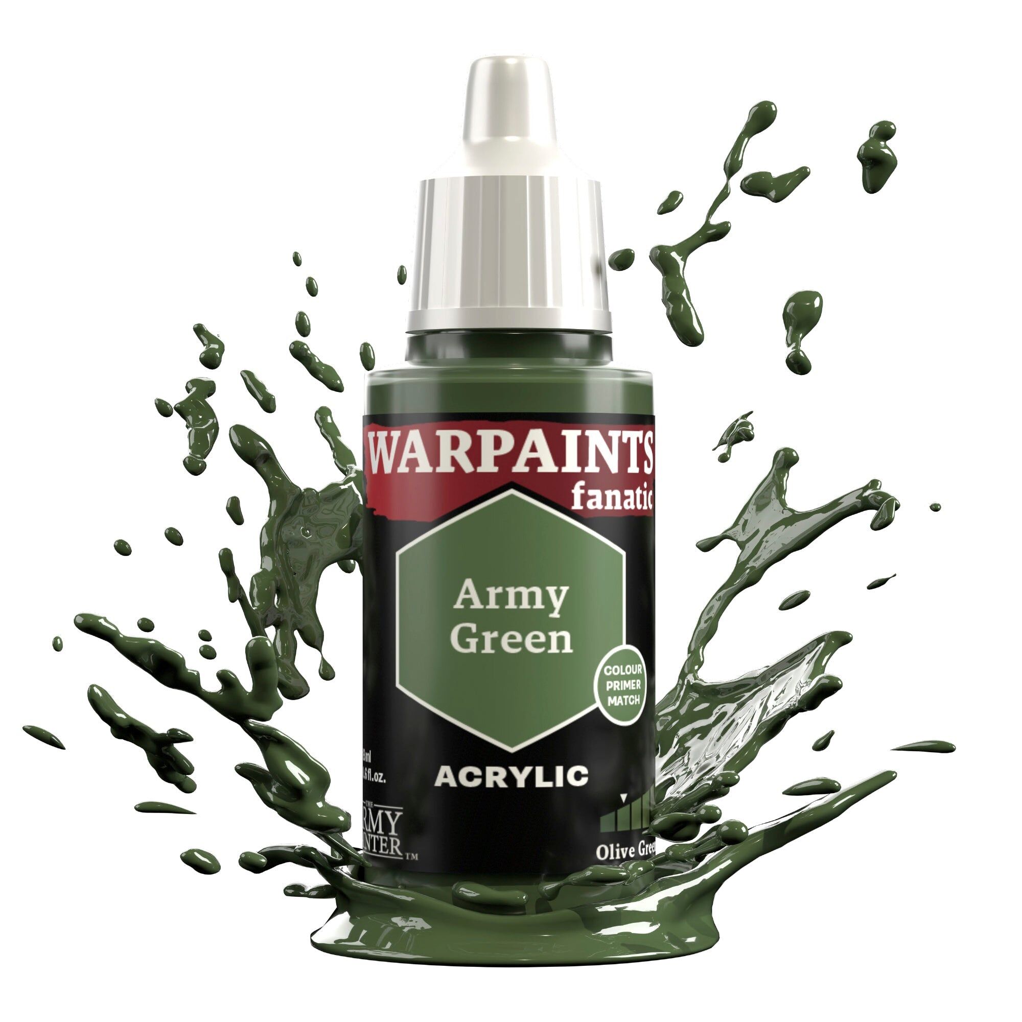 The Army Painter - Army Green - Warpaints Fanatic