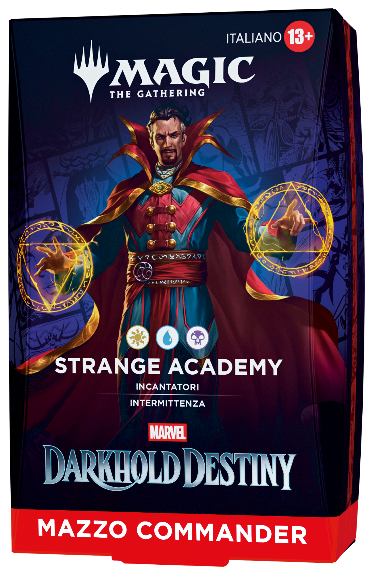 Magic: The Gathering | Marvel Darkhold Destiny | Commander Deck Display (4 Stk.) (IT)
