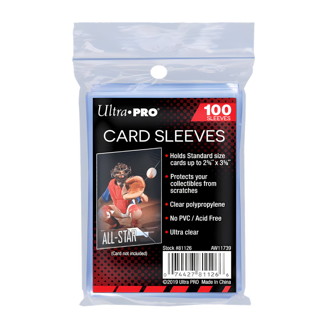 Ultra Pro | 2.5" x 3.5" Soft | Trading Card Penny Sleeves (100ct)