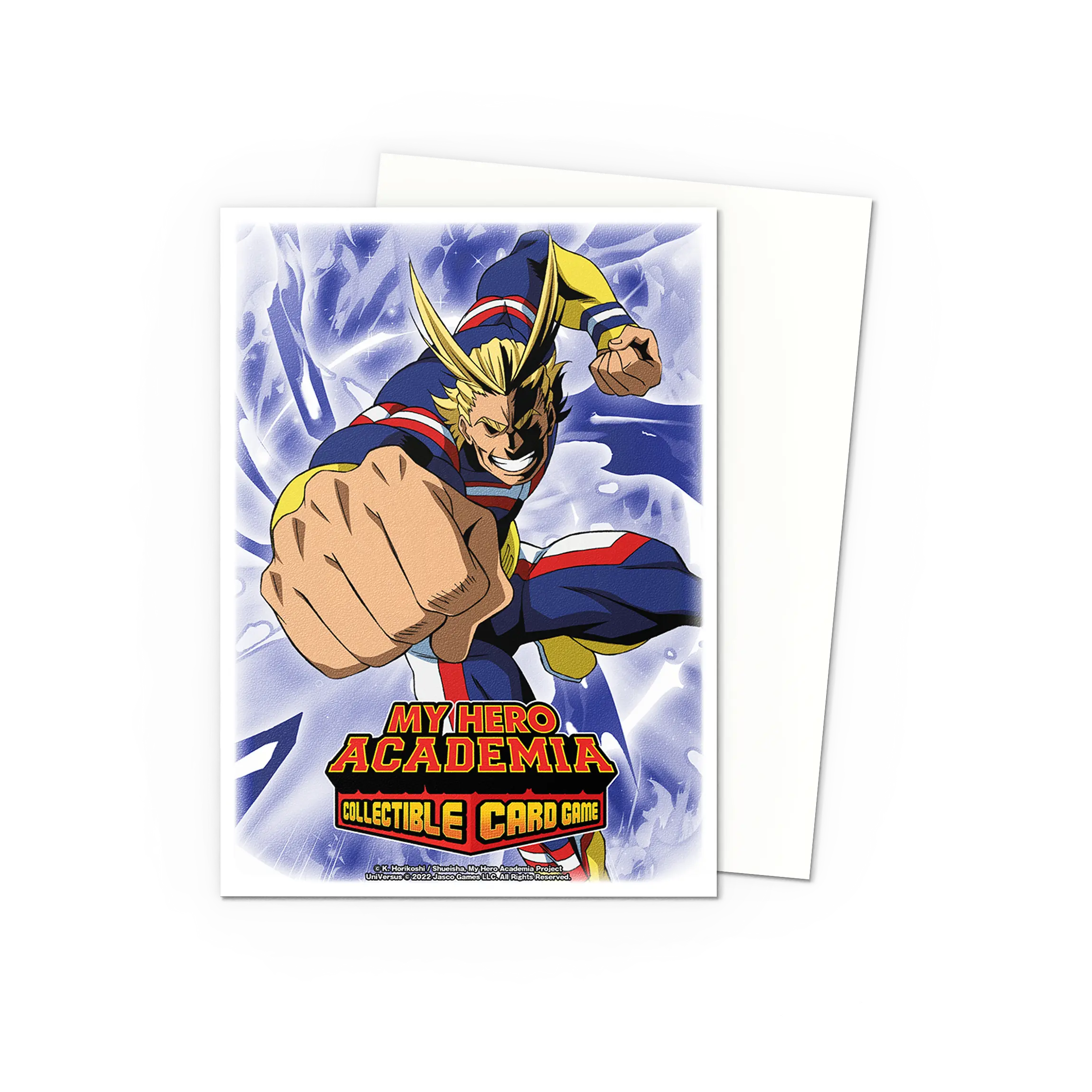 Dragon Shield: | All Might Punch | Matte Art Sleeves Standard Size