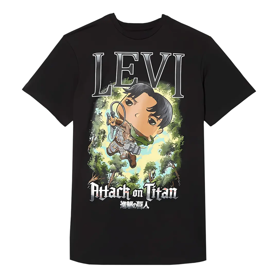 Boxed Tee: Attack on Titan: Levi Ackerman (M)