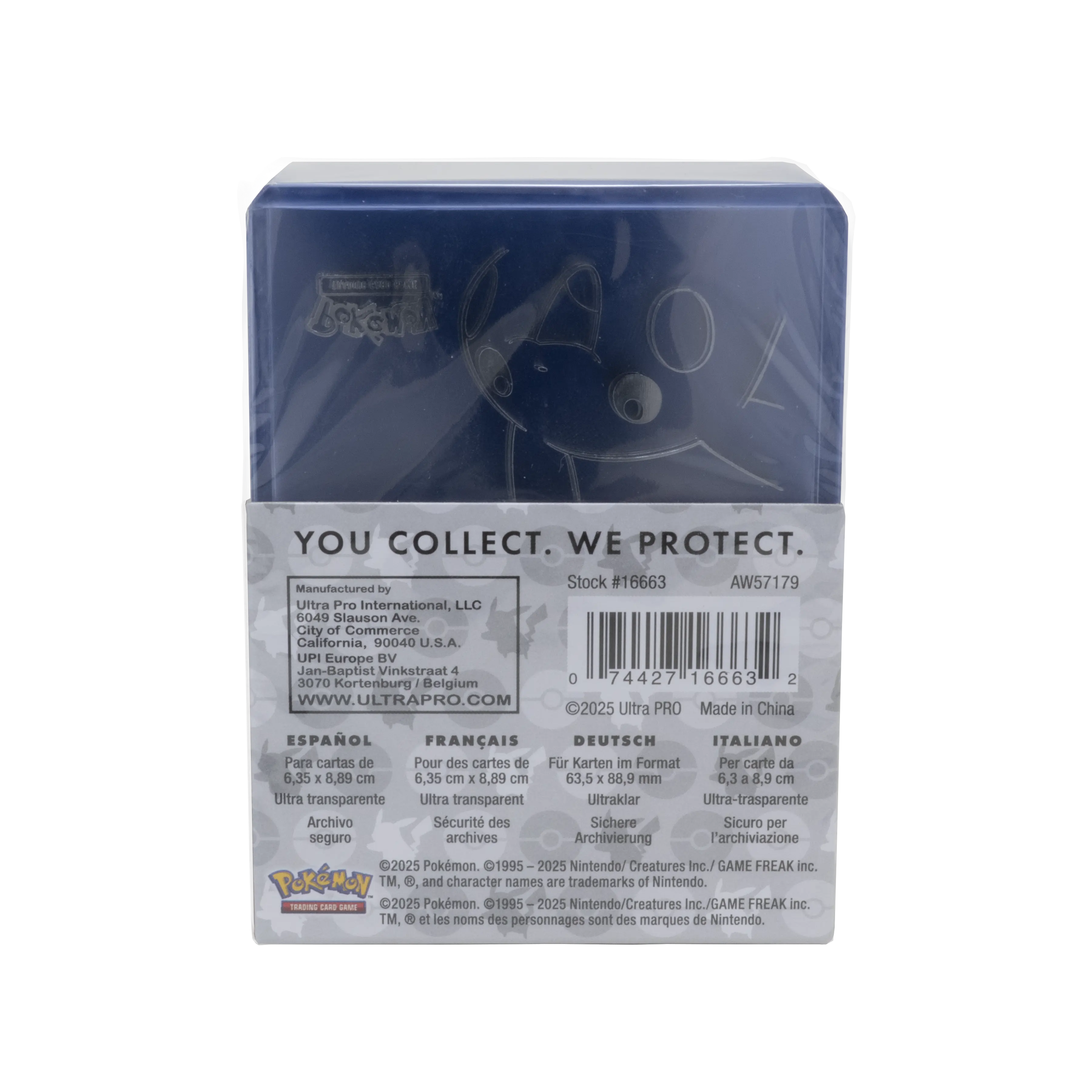 Ultra Pro | Pikachu Toploader And Penny Sleeves | Combo Pack (25er Pack)