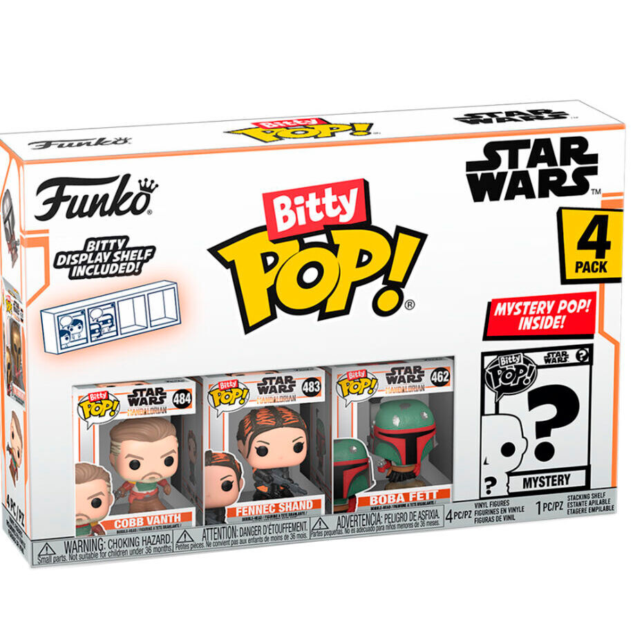 Bitty POP!: The Mandalorian 4PK - Star Wars