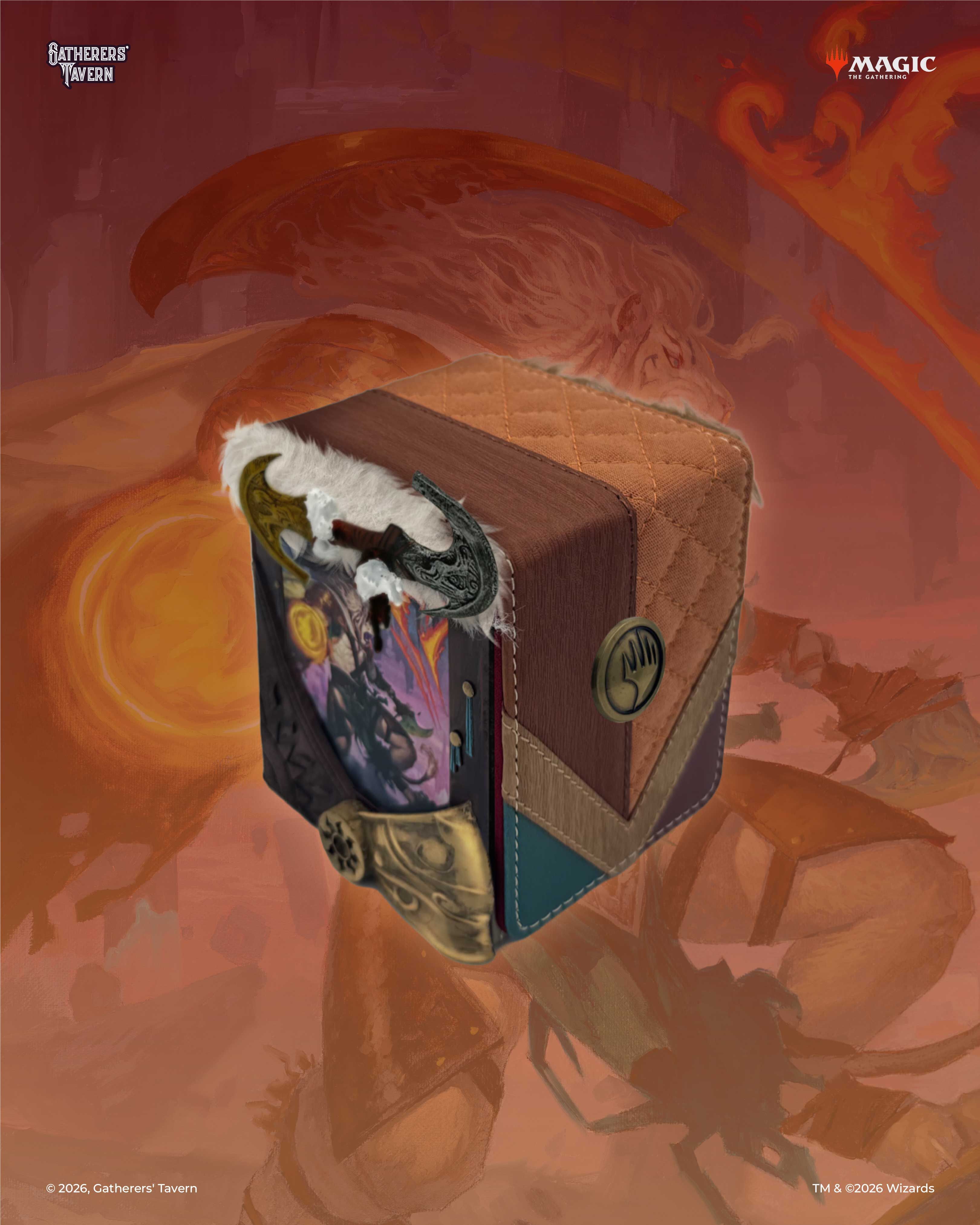 Gatherers' Tavern | Ajani Goldmane Fractured Reality | DOMARU Finest Deck Box