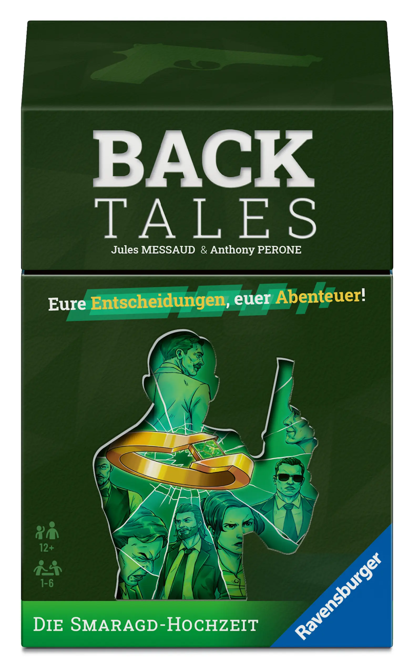 Ravensburger | Back Tales Die Smaragd-Hochzeit | Mystery