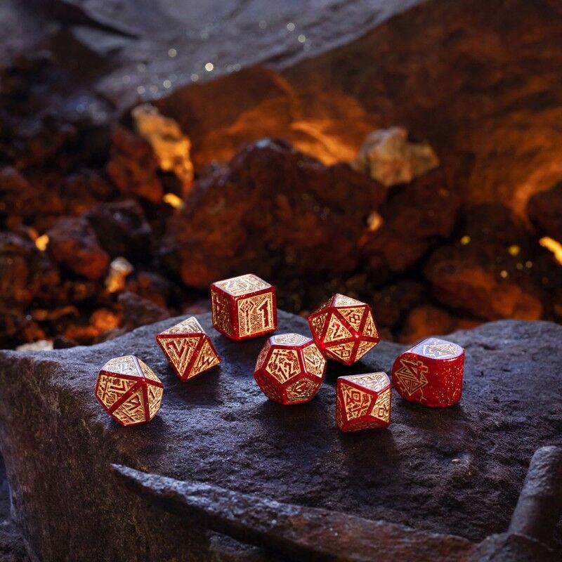 Q Workshop | Jewels | Dwarven Dice Set