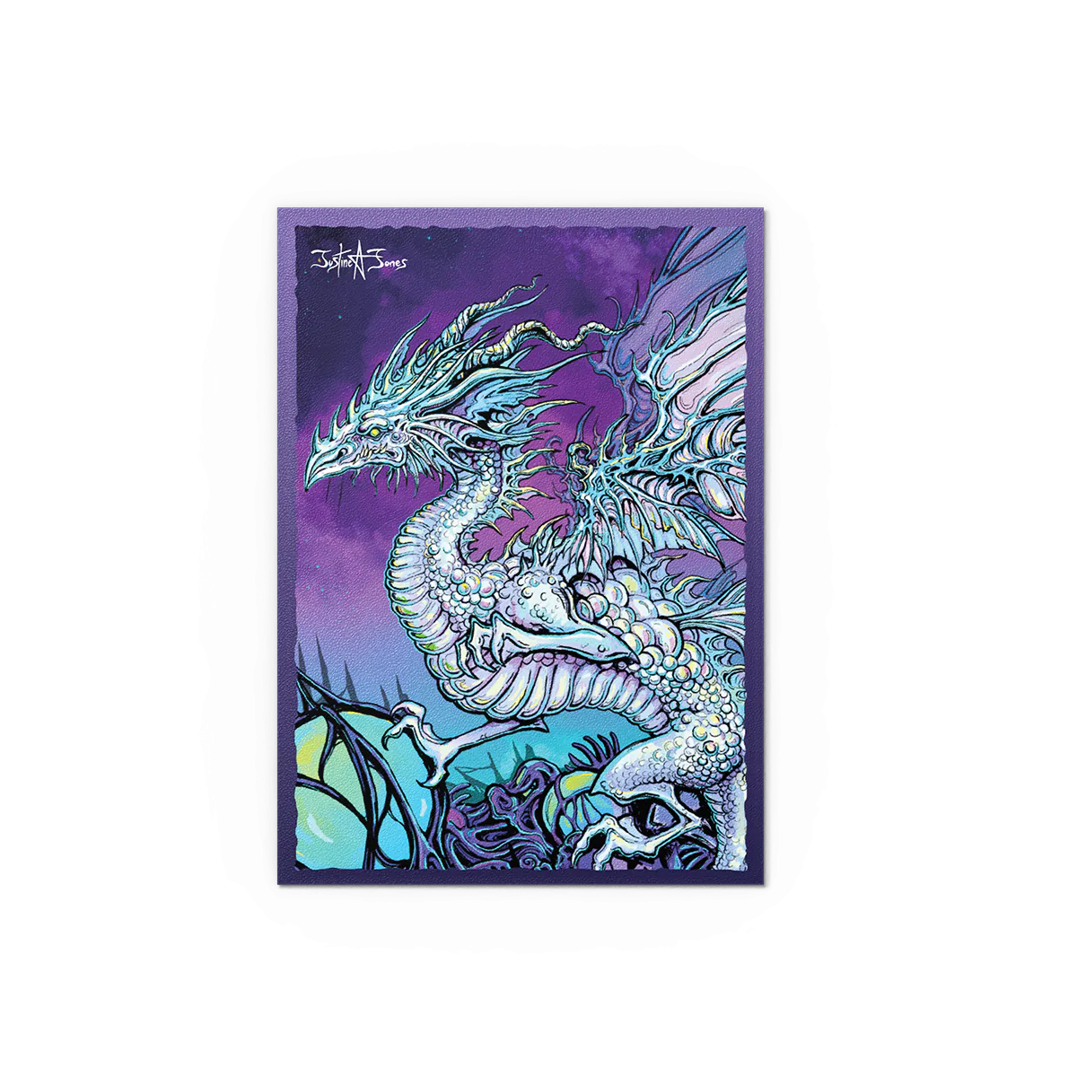 Dragon Shield | The Justhera | Dual Art Sleeves Standard Size