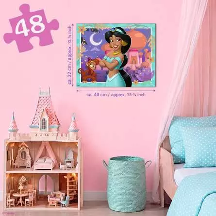 Ravensburger | Disney Prinzessinnen - Prinzessin Jasmin | 48 Teile Puzzle