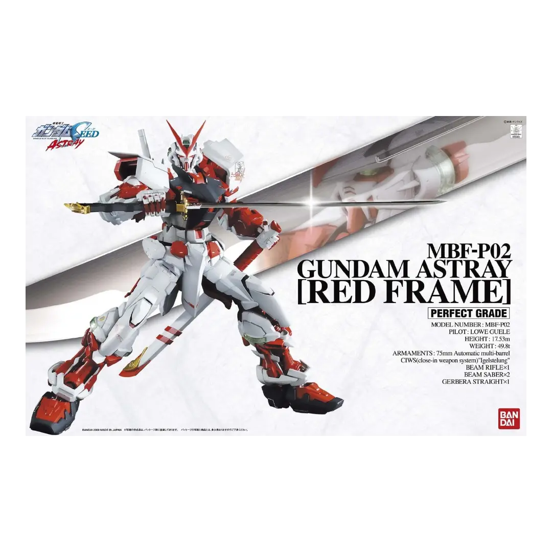 Bandai: PG Astray Red Frame Gundam – Mobile Suit Gundam SEED Astray (1/60)