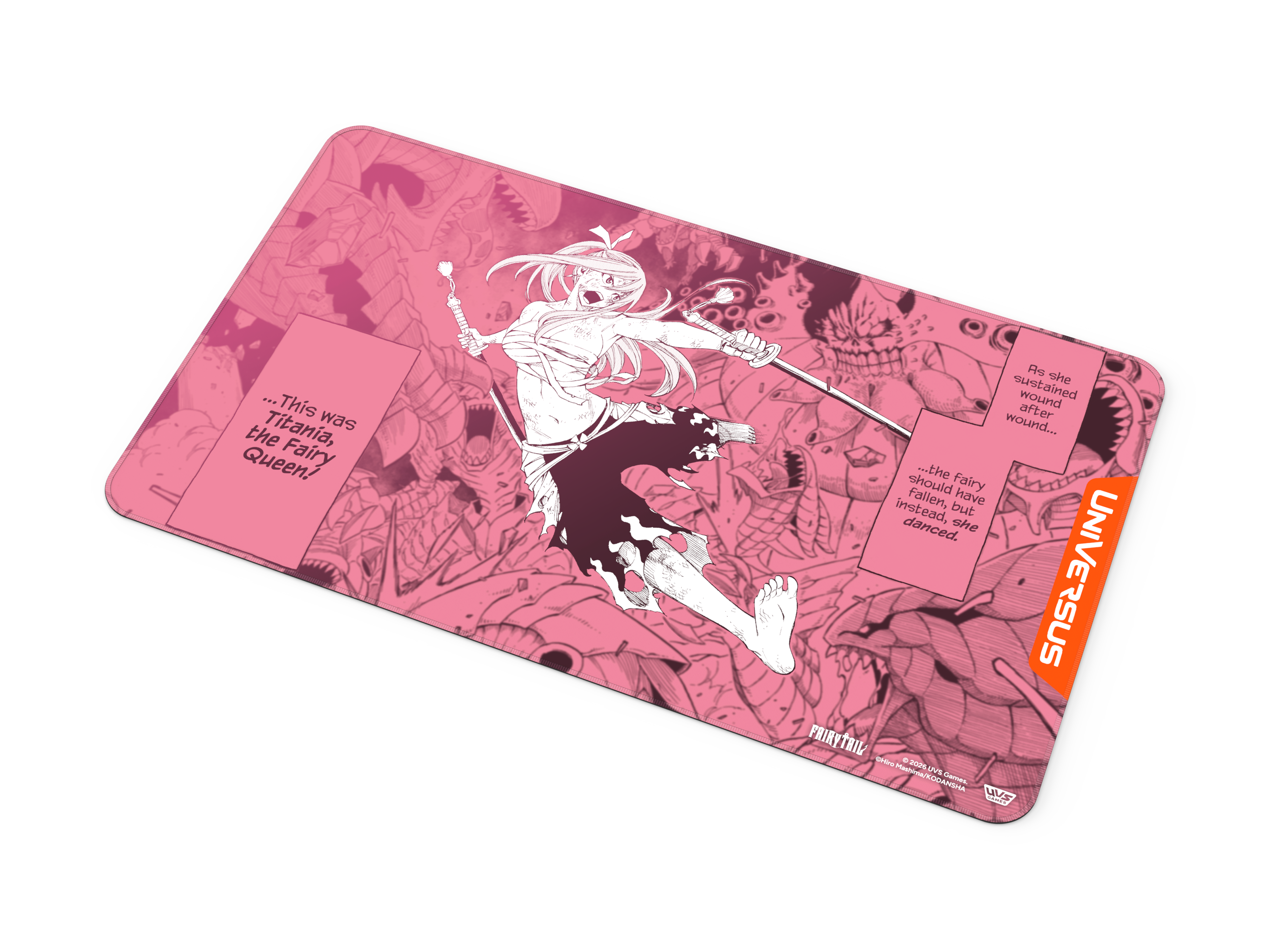 UniVersus TCG | Fairy Tail: All Fired Up! - Erza | Playmat