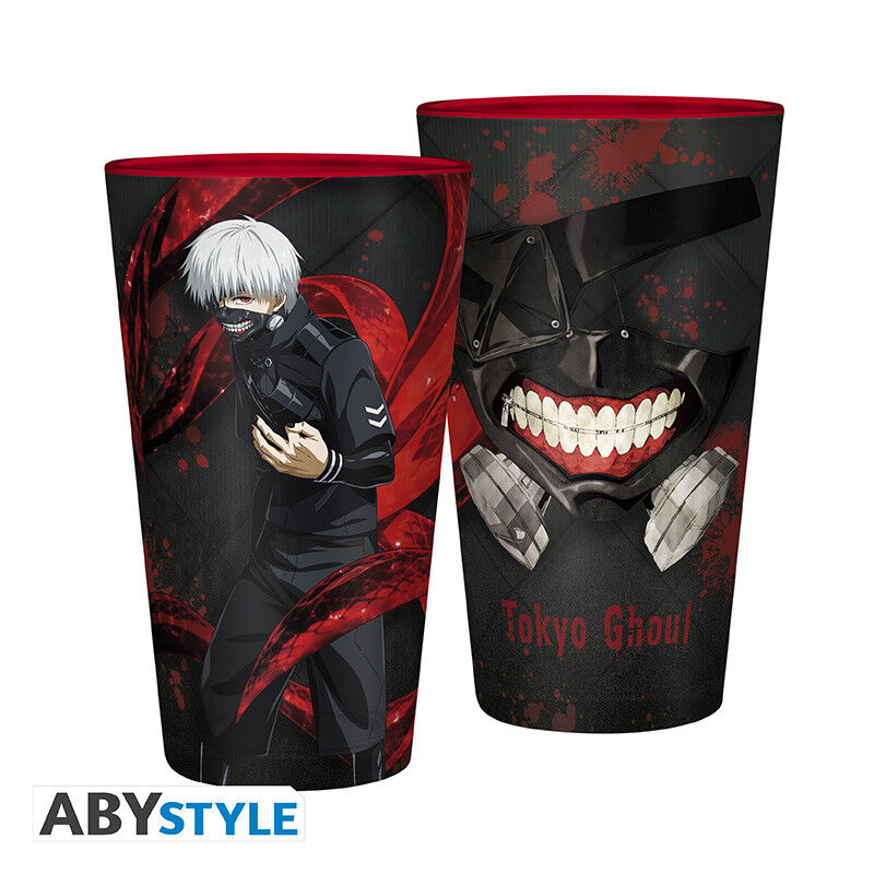 Tokyo Ghoul | Kaneki & Mask | Large Glass (400ml)