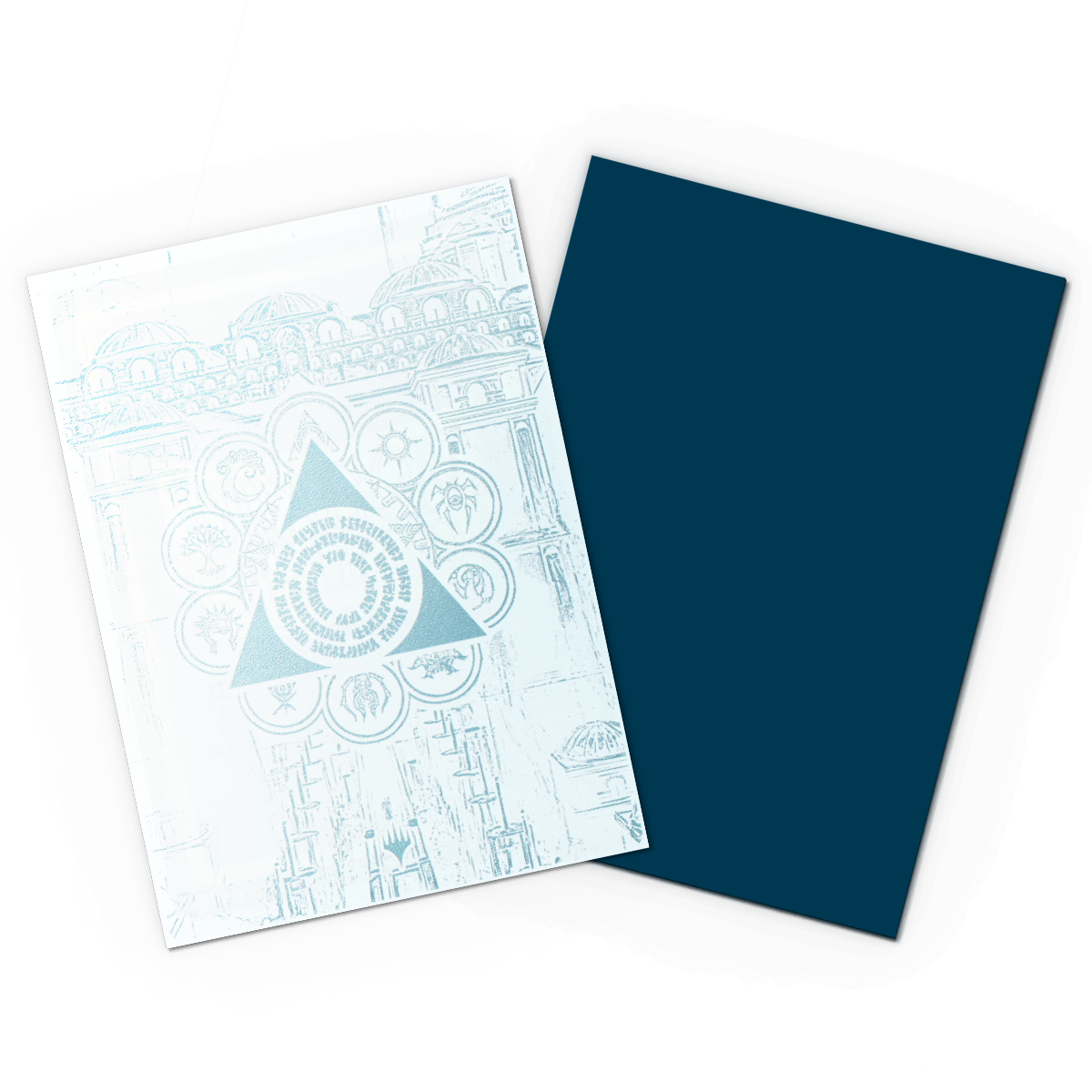 Dragon Shield X Magic: The Gathering | Azorius Senate | Standard Size Sleeves Guildpact Series