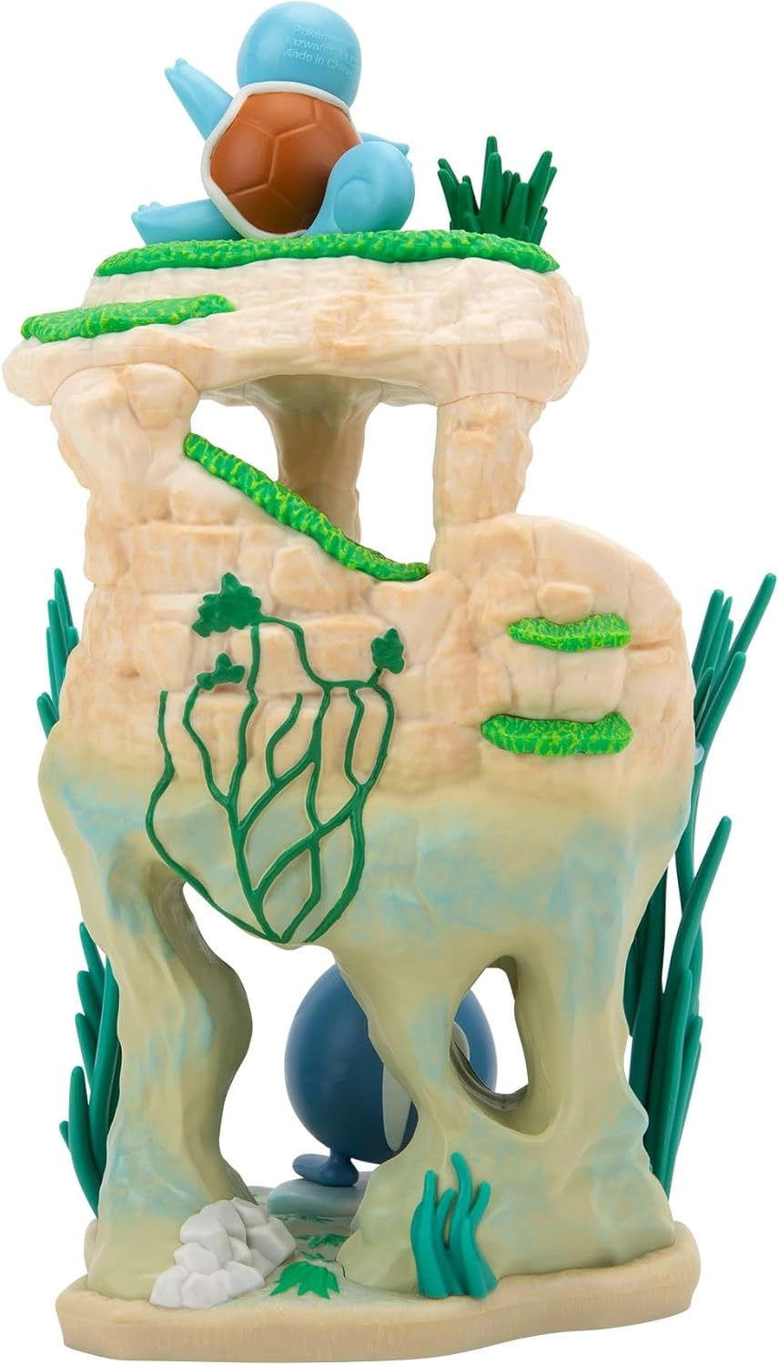 Pokémon | Shoreside Lake mit Quapsel & Schiggy | Select 6" Environment Figure Pack