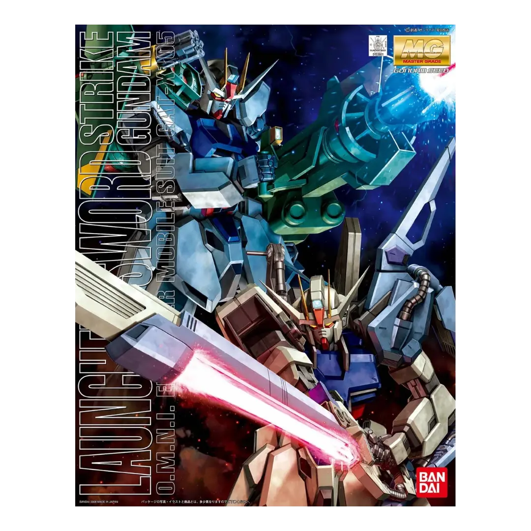 Bandai: MG Gundam Launcher/Sword Strike - Mobile Suit Gundam SEED (1/100)