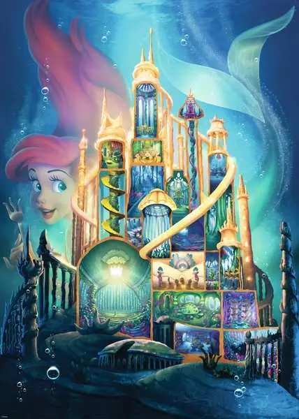 Ravensburger | Disney Castles Arielle | 1000 Teile Puzzle
