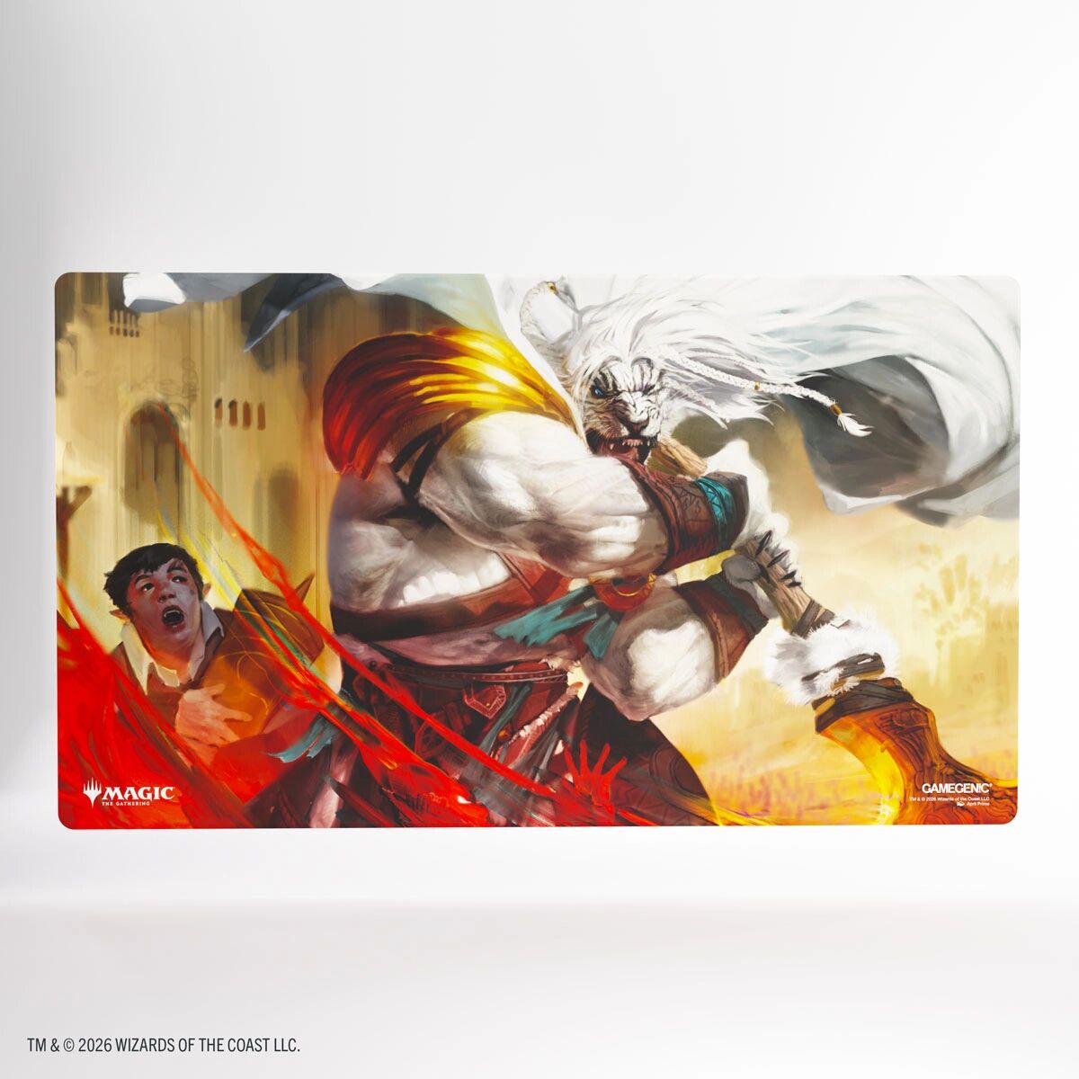 Gamegenic | Secrets of Strixhaven - Ajani's Response | Prime Playmat