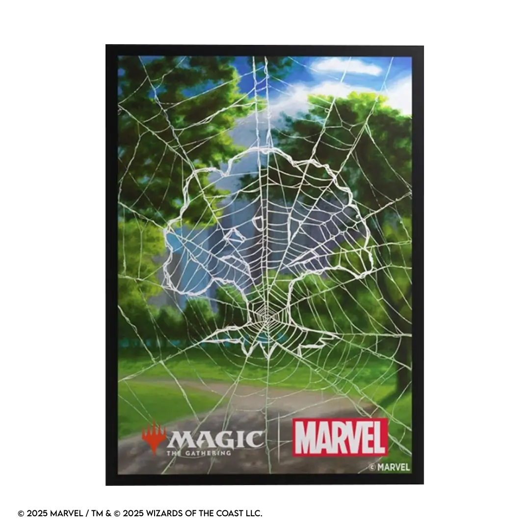 Gamegenic X Magic: The Gathering - Spider-Man / Forest - Premium Art Sleeves (105 Stück)