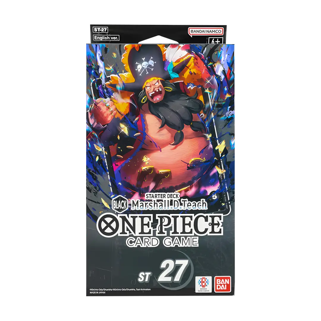 One Piece Card Game - Black Marshall D Teach - Starter Deck (ST27) (EN)