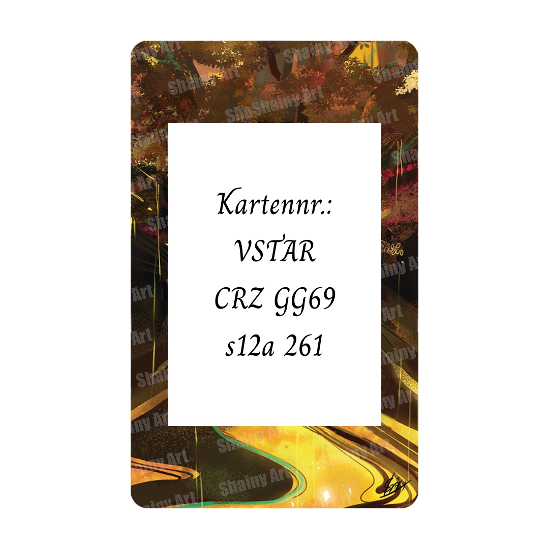 Blossom | Giratina VSTAR | Extended Art Acryl Case für Pokémon