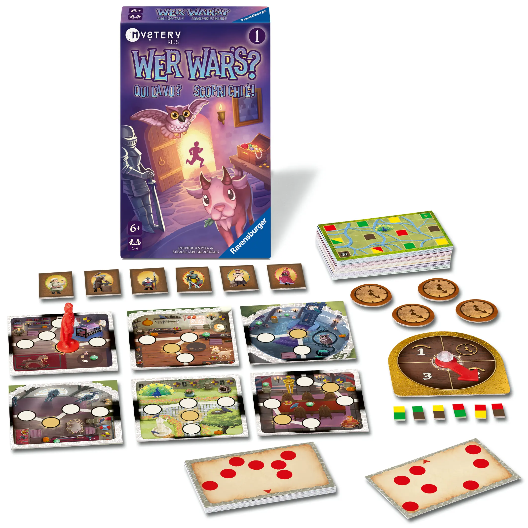 Ravensburger | Wer war's Mystery Kids 1 Im Schloss | Mystery