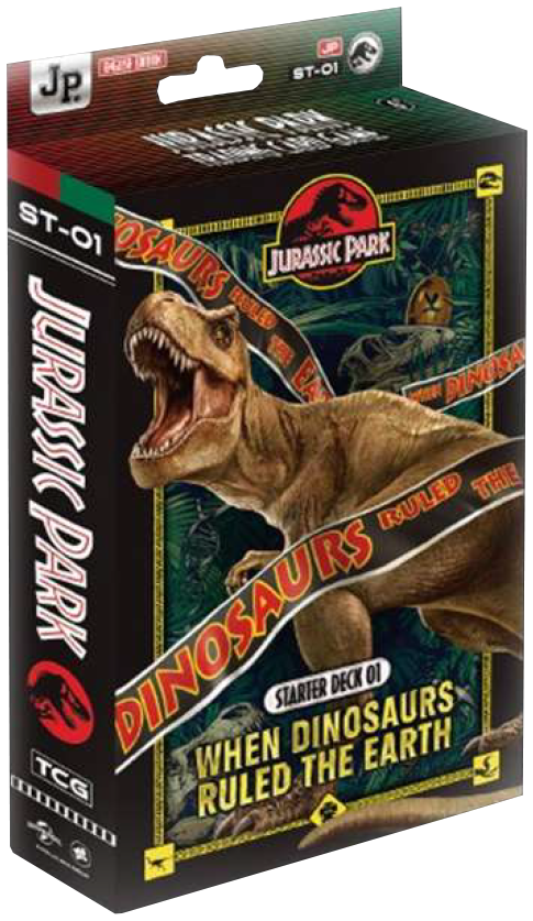 Jurassic Park TCG | When Dinosaurs Ruled The Earth ST-01 | Starter Deck (EN)