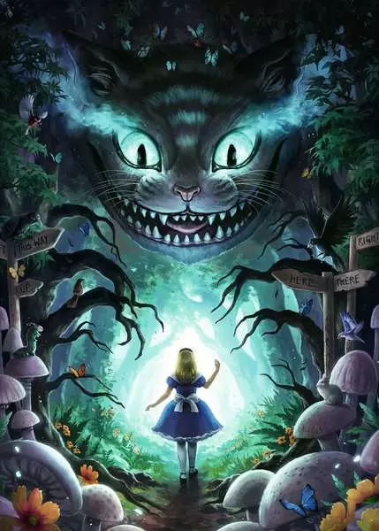Ravensburger | Abenteuer mit Alice | 1000 Teile Puzzle